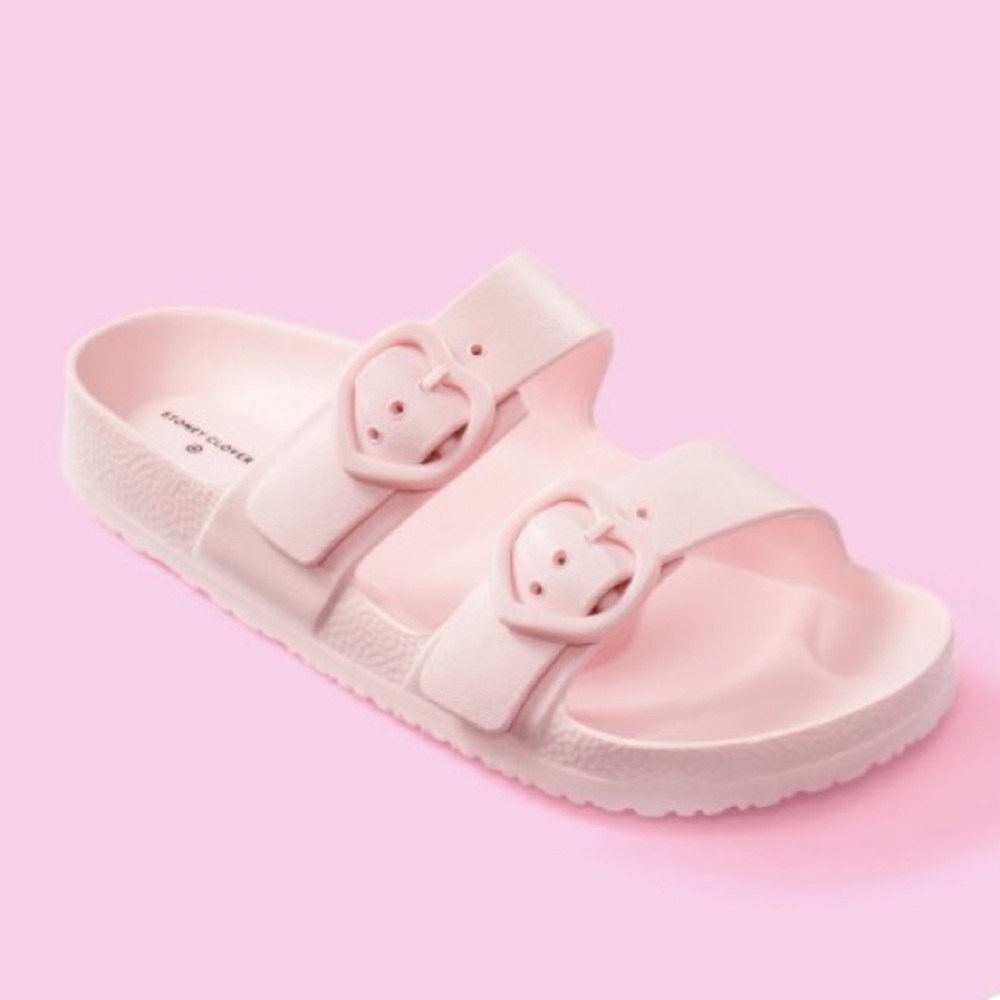 Women's Slide Sandals - Stoney Clover Lane x Target Light Pink (size 9)